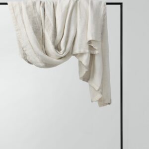 Striped Linen Throw for Layered Comfort