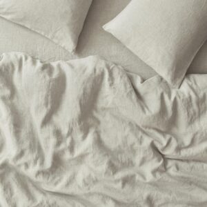 Oatmeal Linen Duvet Cover Collection
