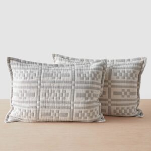 Cotton Sham Set in Blue