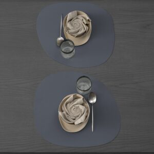 Airy Contrast Woven Placemat for Table Settings