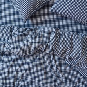Gingham Cotton Duvet Cover Collection