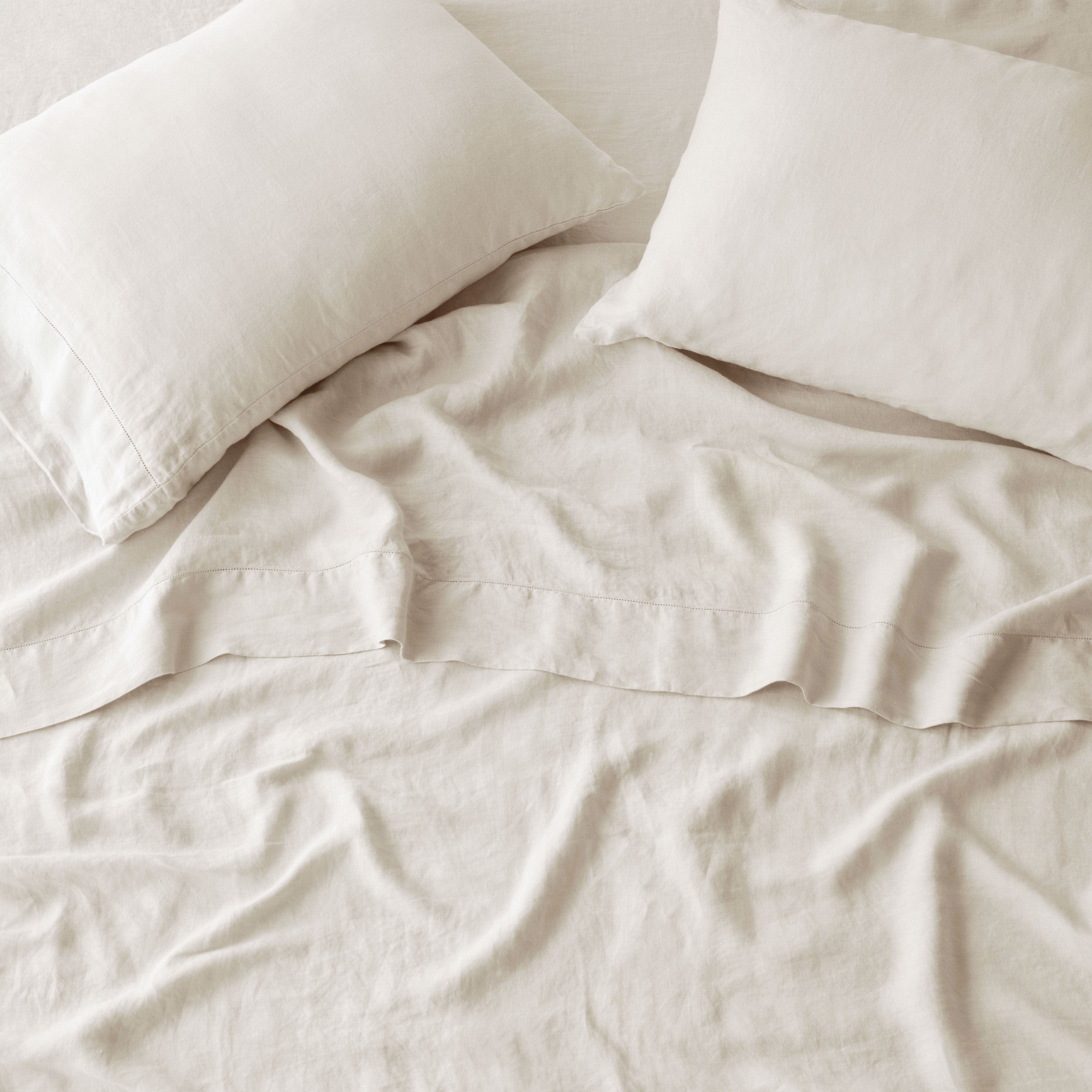Classic Stonewashed Linen Bedding Bundle - Image 59