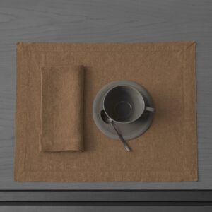 Textured Abstract Woven Placemat for Table Settings